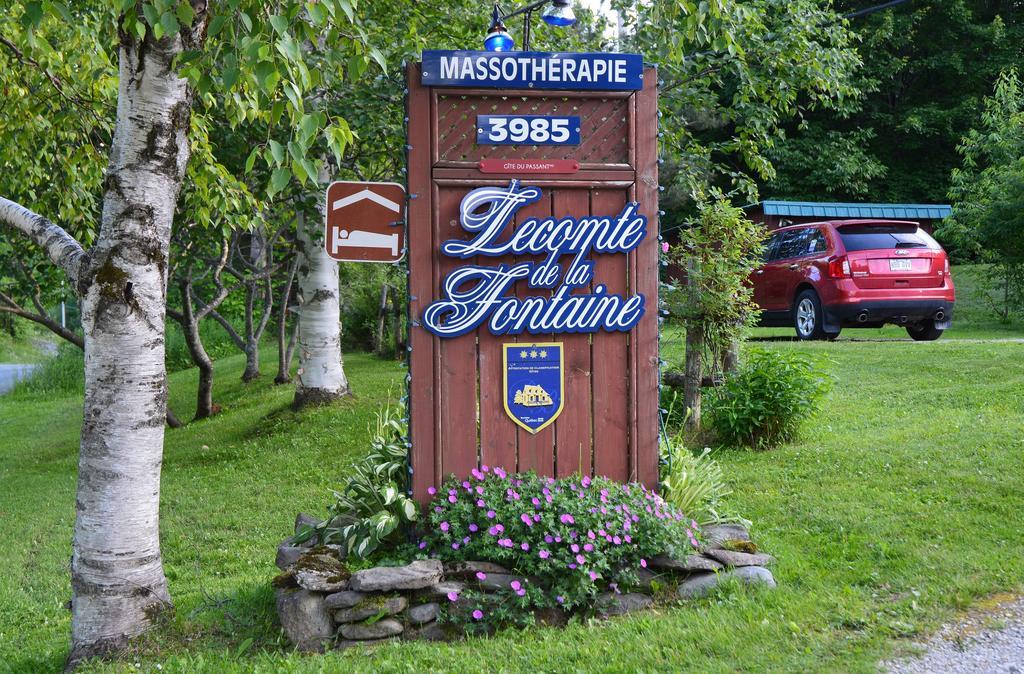 Willa Lecomte De La Fontaine North Hatley Zewnętrze zdjęcie